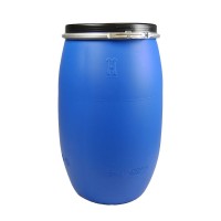 120 LITRE OPEN TOP BLUE POLYDRUM